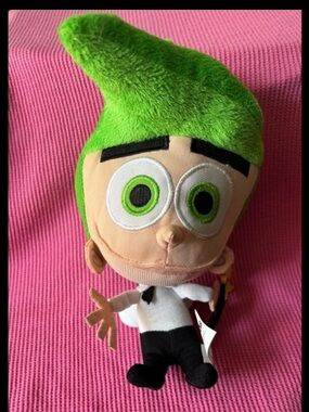 Fairly Odd Parents COSMO  9” stuffed Plush knicklelodeon 2012